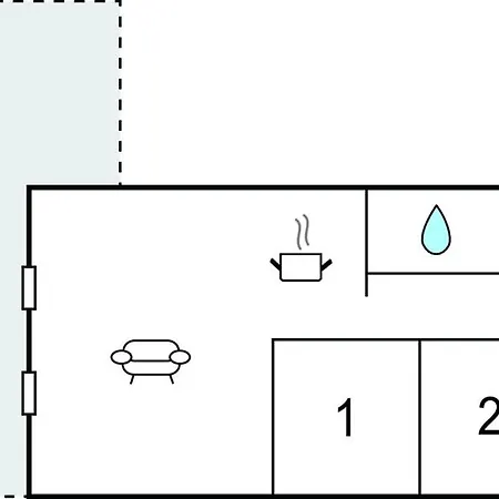 Сasa de vacaciones 3 Bedroom In Fjerritslev